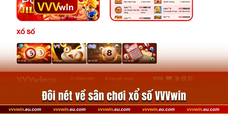 Đôi nét về sân chơi xổ số VVVwin