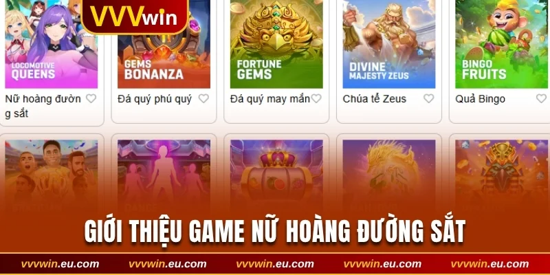 Giới thiệu game Nữ hoàng đường sắt