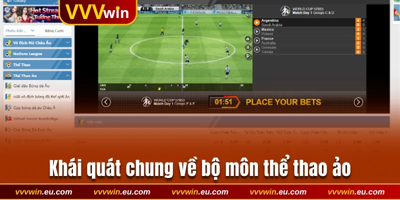 Khái quát chung về bộ môn thể thao ảo