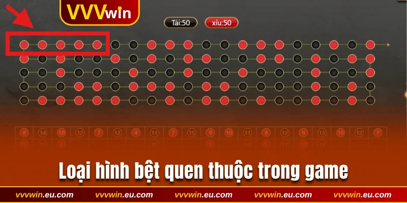 Loại hình bệt quen thuộc trong game
