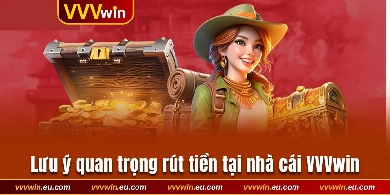 Lưu ý quan trọng khi rút tiền cùng nhà cái VVVwin