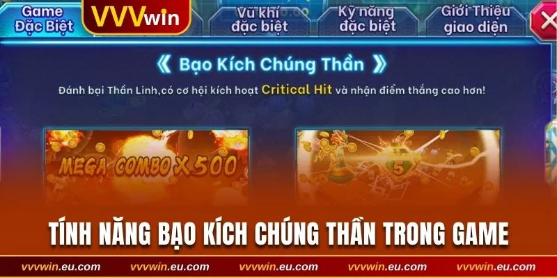 Tính năng bạo kích trong FC Chúng Thần Phát Tài